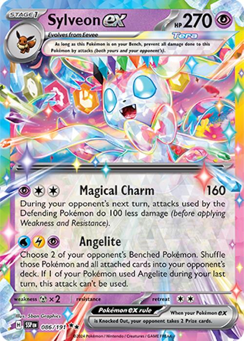 Sylveon ex (086/191) [Scarlet & Violet: Surging Sparks]