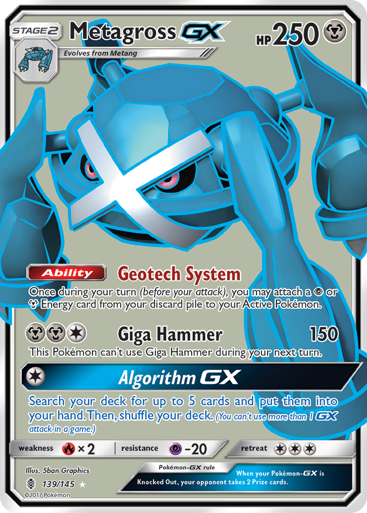 pokemon card metagross GX HR BanzaiHobby Metagross ex focuses on Steven Stone Metagross VMAX 113/198 Pokemon New