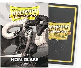 Dragon Shield Sleeves: Standard Non-Glare Matte - Clear 100CT