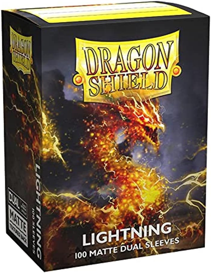 Dragon Shield Sleeves: Standard Matte Dual - Lightning 100CT