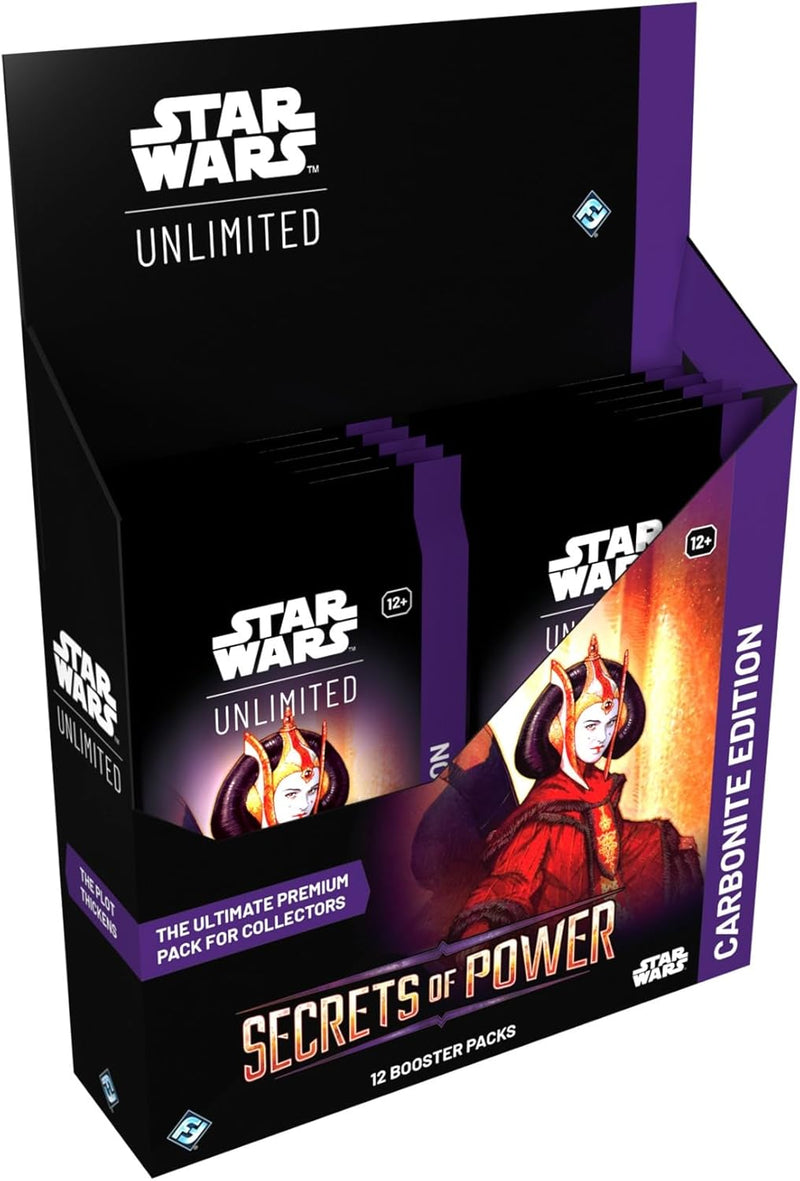 Star Wars: Unlimited - Secrets of Power: Carbonite Booster Display