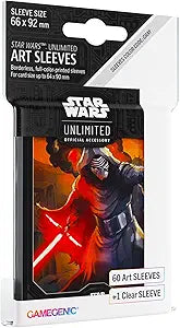 Gamegenic Star Wars: Unlimited Art Sleeve Kylo Ren