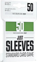 JUST SLEEVES - STANDARD CARD GAME GREEN