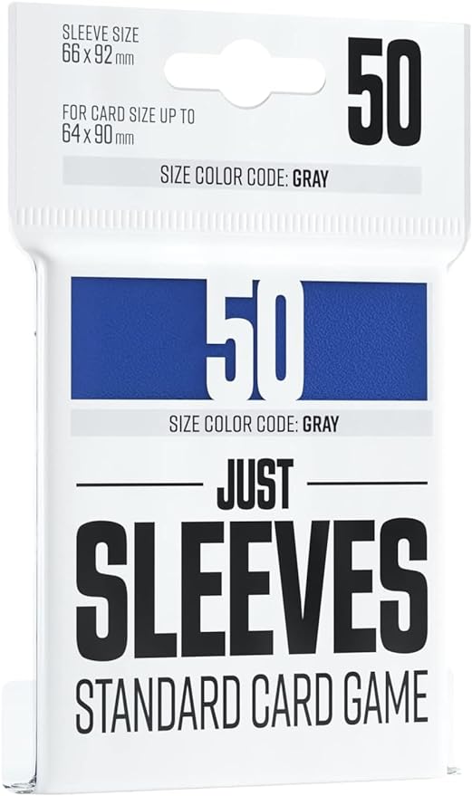 JUST SLEEVES - STANDARD CARD GAME BLUE