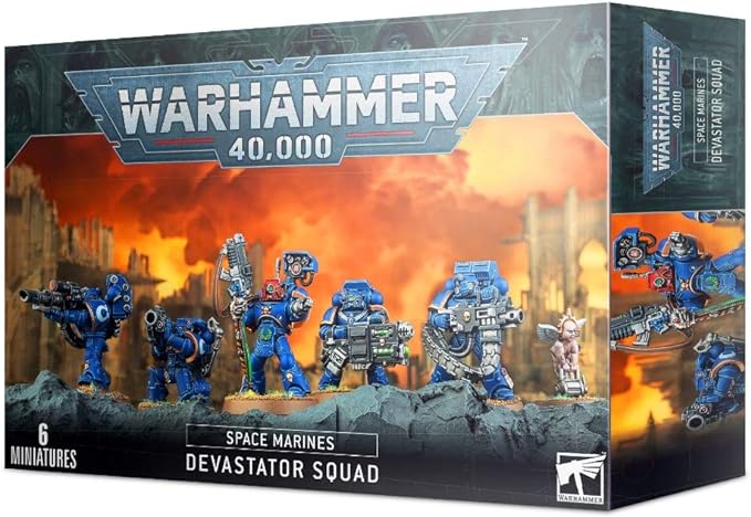 Warhammer 40,000: Space Marines - Devastator Squad