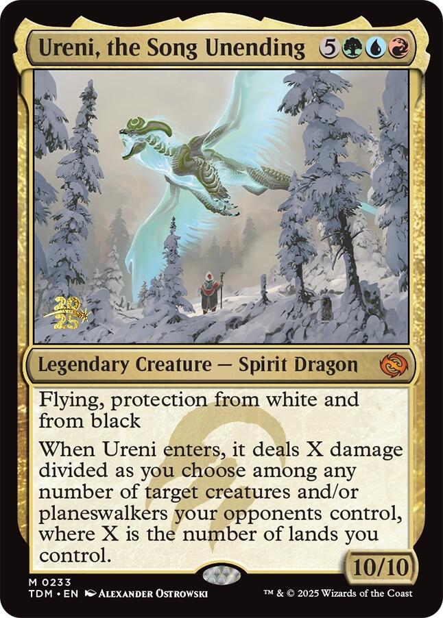 Ureni, the Song Unending [Tarkir: Dragonstorm Prerelease Promos]