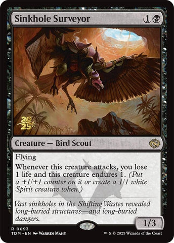 Sinkhole Surveyor [Tarkir: Dragonstorm Prerelease Promos]