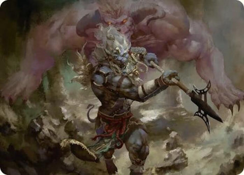 Kimahri, Valiant Guardian Art Card [FINAL FANTASY Art Series]