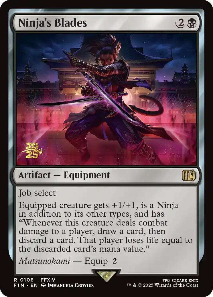 Ninja's Blades [FINAL FANTASY Prerelease Promo]