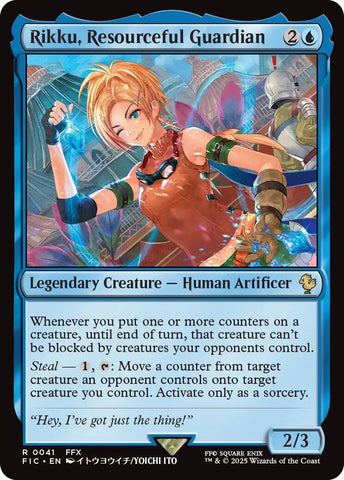 Rikku, Resourceful Guardian (Surge Foil) [FINAL FANTASY Commander]
