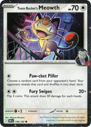 Team Rocket's Meowth (149/182) (Cosmos Holo) [Miscellaneous Cards]