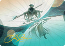 Weftwalking Art Card (Gold-Stamped Signature) [Edge of Eternities Art Series]