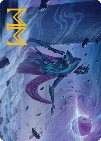 Bygone Colossus Art Card (Gold-Stamped Signature) [Edge of Eternities Art Series]