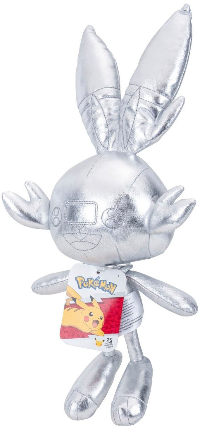 Pokemon Silver Scorbunny 8" Plush