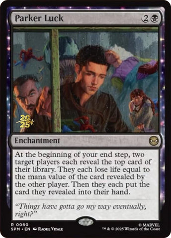 Parker Luck [Marvel's Spider-Man Prerelease Promos]