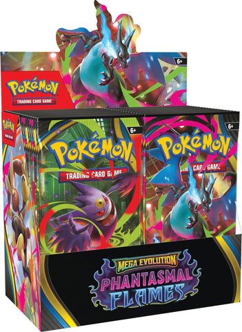 LIMIT 1 PER PERSON - Mega Evolution: Phantasmal Flames - Booster Box