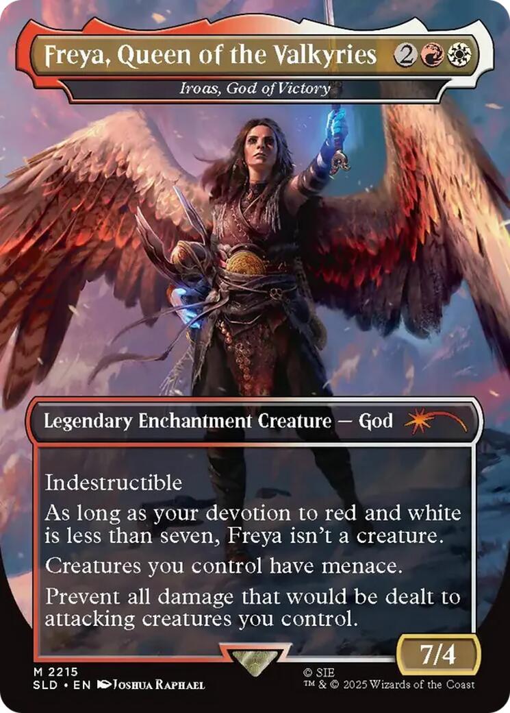 Freya, Queen of the Valkyries - Iroas, God of Victory [Secret Lair Drop Series]