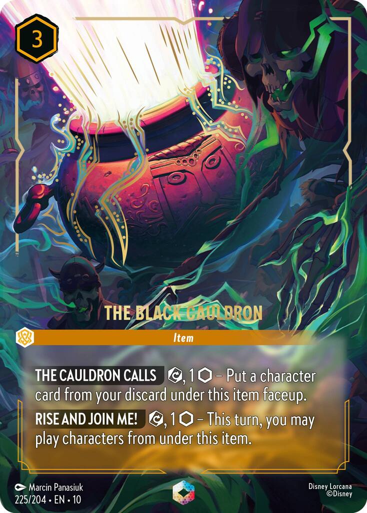The Black Cauldron (Enchanted) (225/204) [Whispers in the Well]