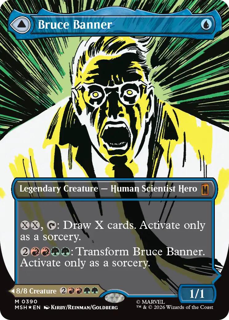 Bruce Banner (Borderless) [Marvel Super Heroes]