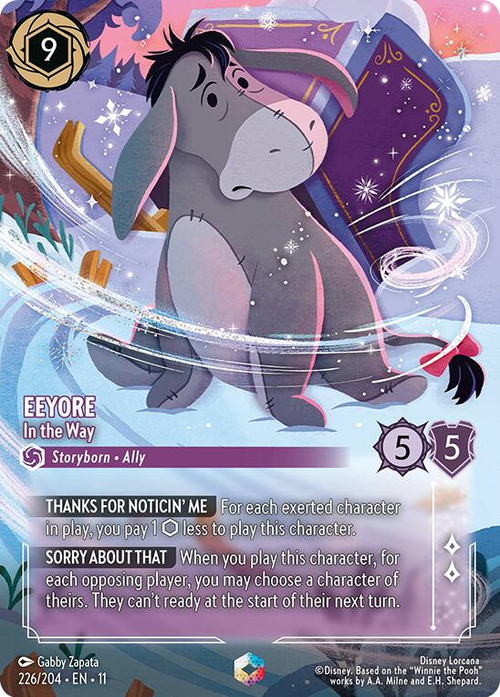 Eeyore - In the Way (Enchanted) (226/204) [Winterspell]