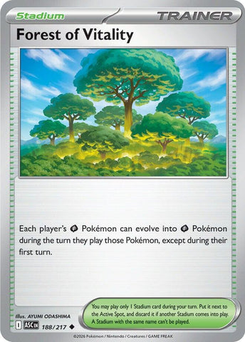 Forest of Vitality (188/217) [Mega Evolution: Ascended Heroes]