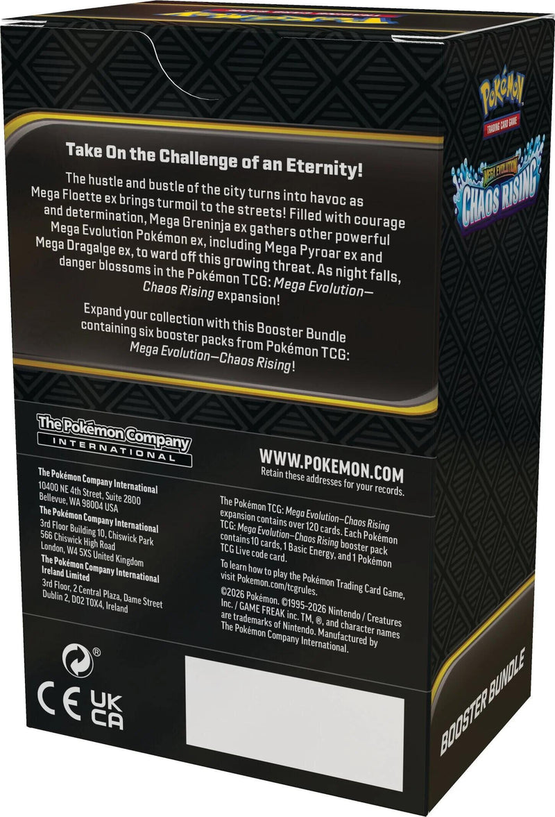 Mega Evolution: Chaos Rising Booster Bundle - LIMIT 1
