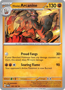 Hisuian Arcanine (100/167) (Non-Holo) (Deck Exclusive) [Scarlet & Violet: Twilight Masquerade]