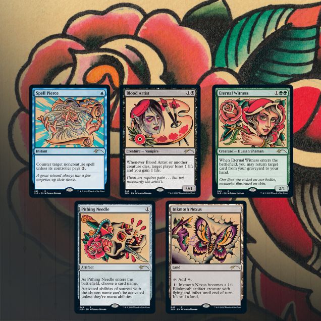 MTG Secret Lair Drop Series: Full Sleeves: The Tattoo Pack