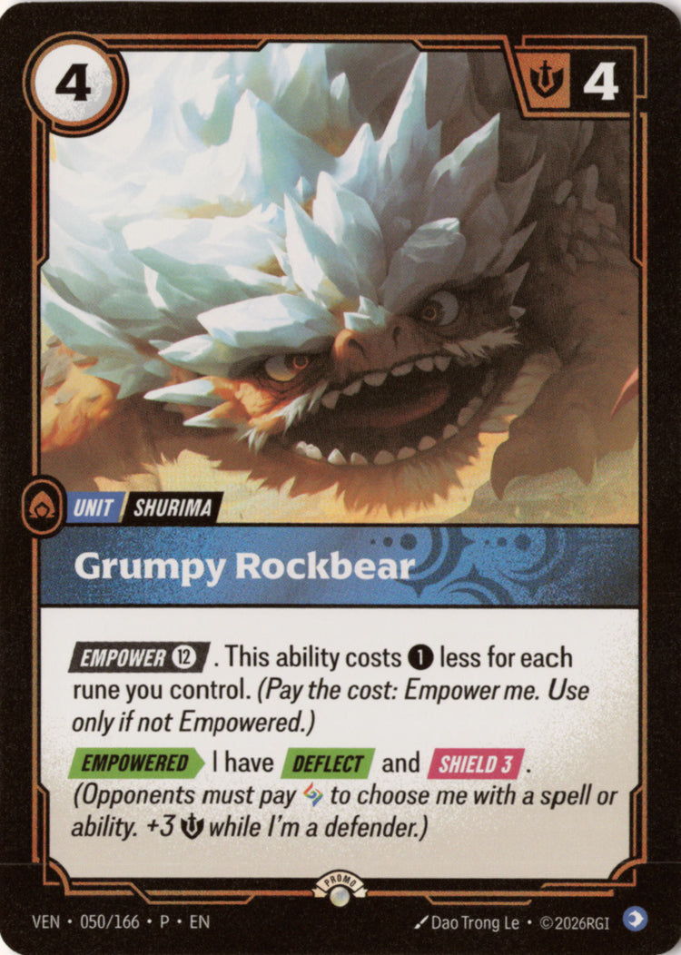 Grumpy Rockbear