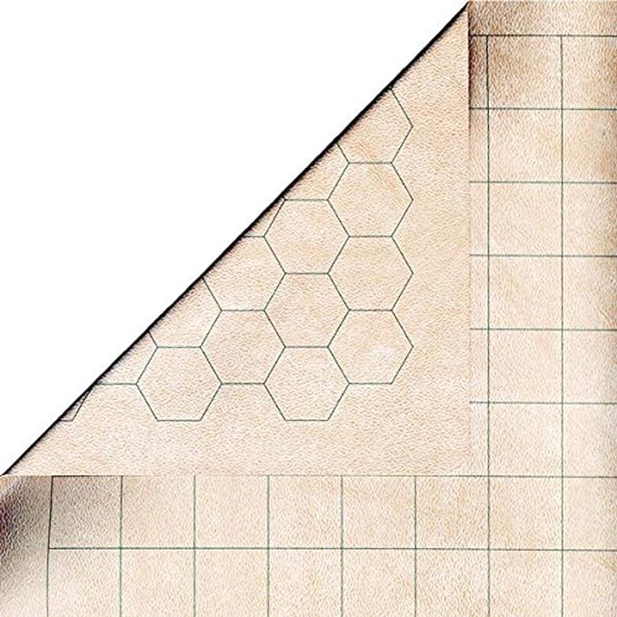 Chessex: Reversible Battlemat (1 Sq & 1" Hex)"