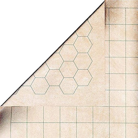 Chessex: Reversible Battlemat (1 Sq & 1" Hex)"