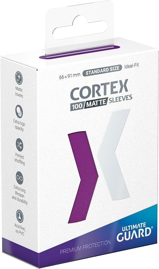 Ultimate Guard Cortex Sleeves Standard Size Purple Matte