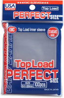 KMC Sleeves USA Pack Clear Perfect Fit 100-Count
