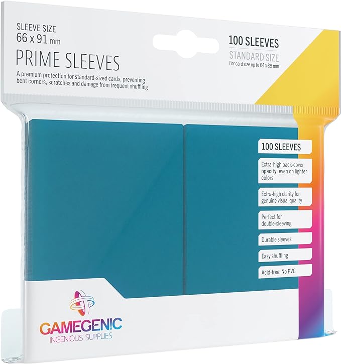 MATTE Prime Sleeves: Blue