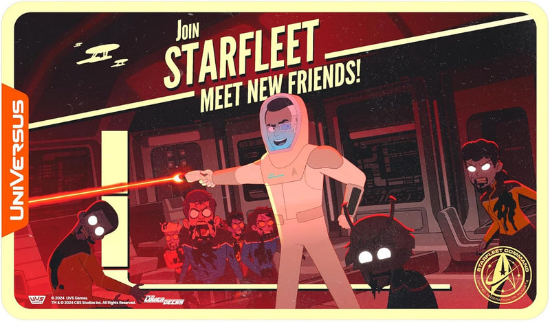 UniVersus CCG: Star Trek Lower Decks - Rutherford Playmat