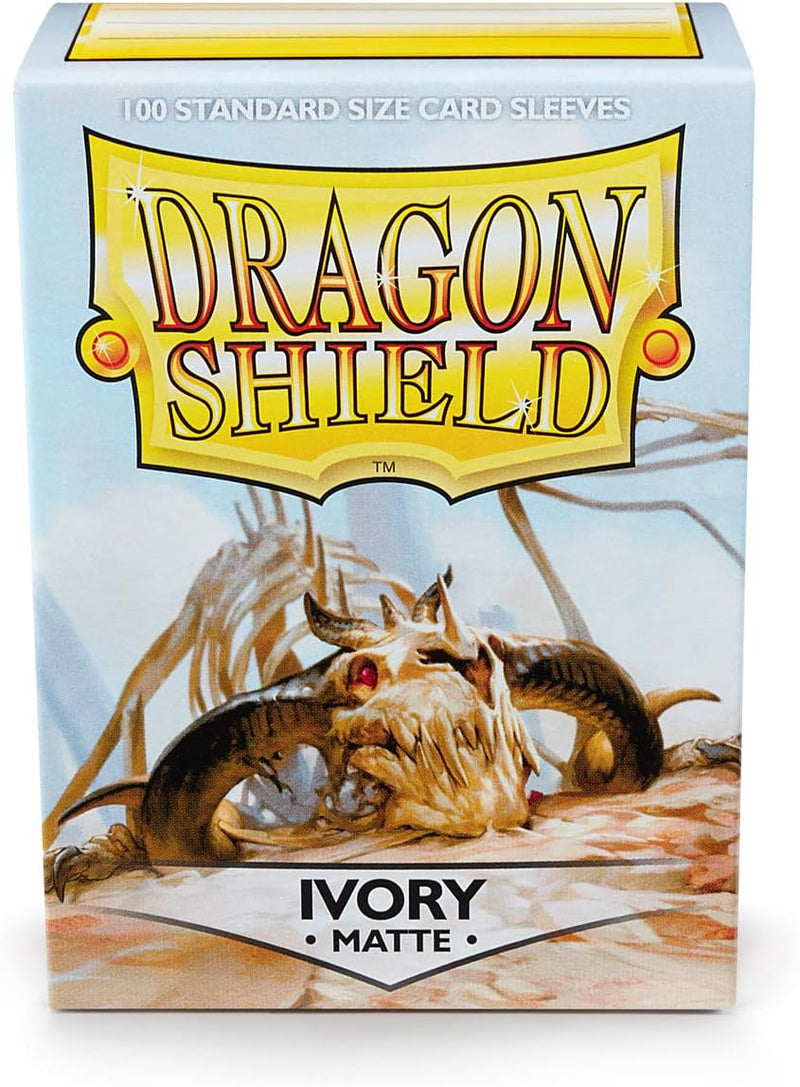 Dragon Shield Sleeves: Standard Matte - Ivory 100CT