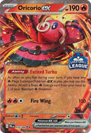 Oricorio ex (018/094) (Great Ball League) [League & Championship Cards]