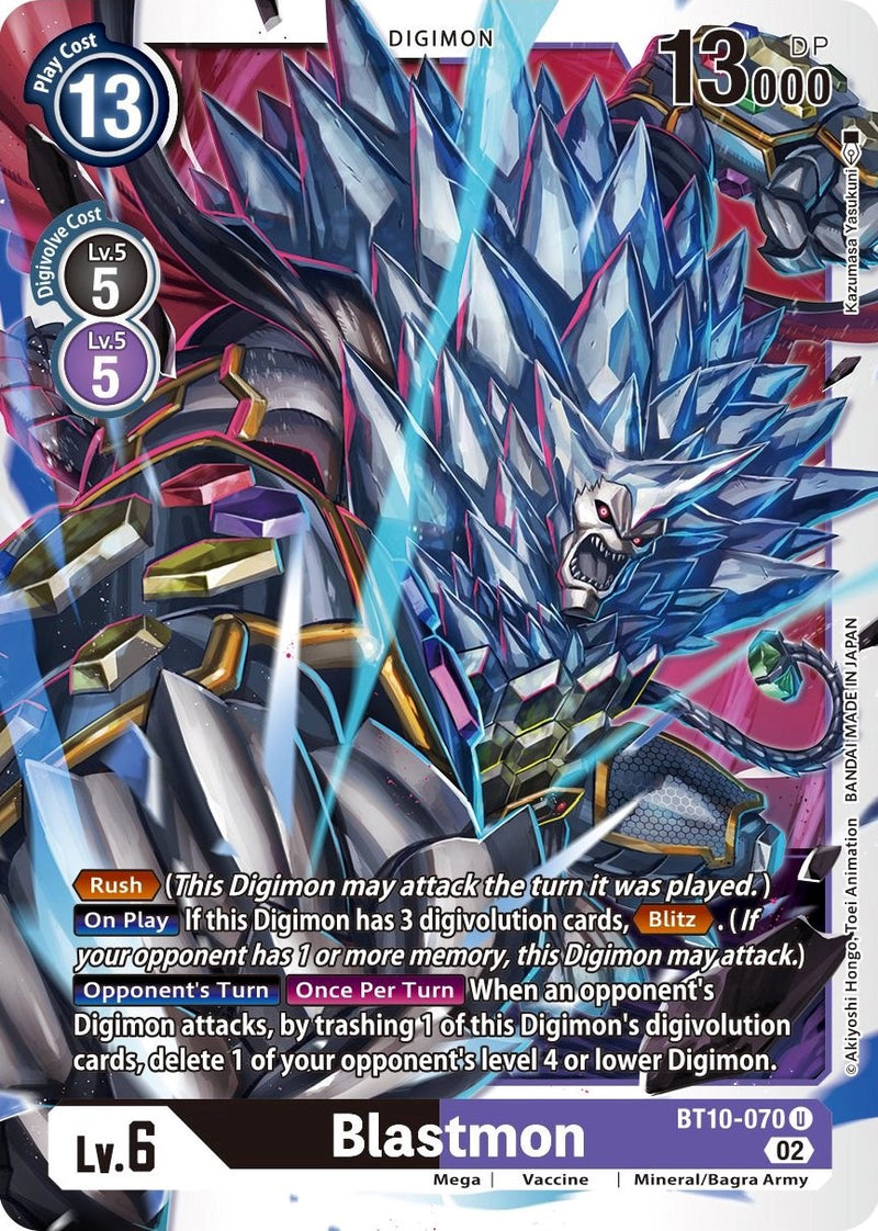 Blastmon [BT10-070] [Xros Encounter]