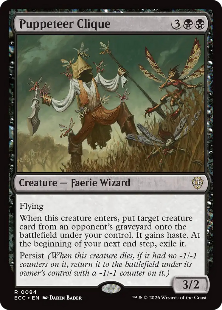 Puppeteer Clique [Lorwyn Eclipsed Commander]