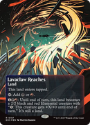 Lavaclaw Reaches (0157) (Borderless) (Galaxy Foil) [Edge of Eternities: Stellar Sights]