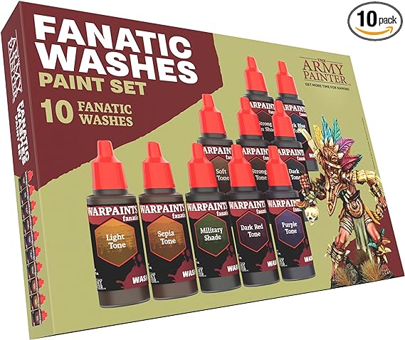 The Army Painter: Warpaints Fanatic - Washes Paint Set