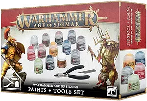 Warhammer Age of Sigmar Paint & Tool Set
