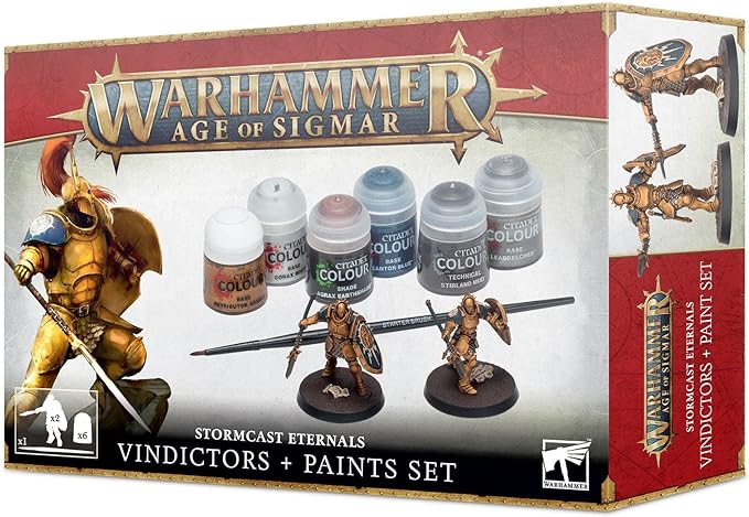 Age of Sigmar: Stormcast Eternals Vindictors + Paint Set