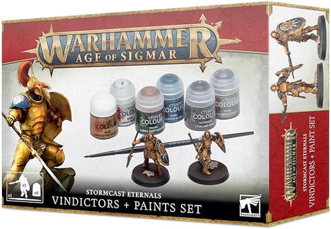 Age of Sigmar: Stormcast Eternals Vindictors + Paint Set
