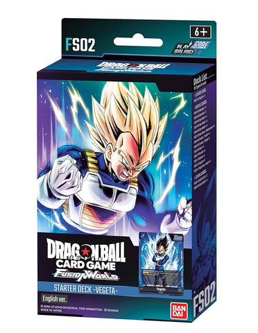 DRAGON BALL SUPER TCG: FUSION WORLD: VEGETA STARTER DECK 02 (FS02)