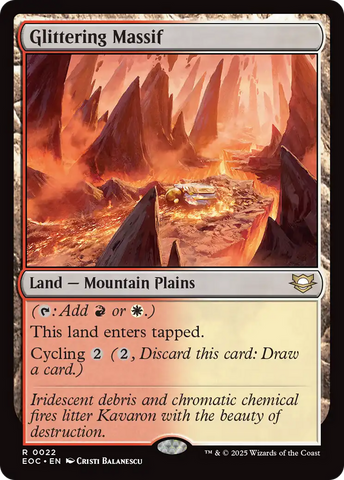 Glittering Massif [Edge of Eternities Commander]