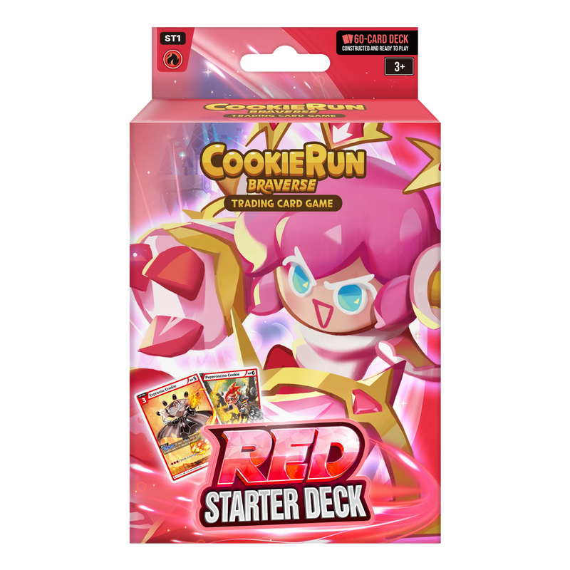 CookieRun Card Game Starter Deck Red