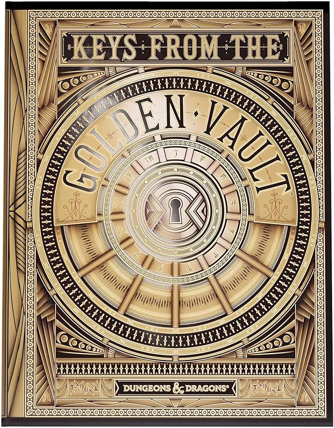 DUNGEONS AND DRAGONS 5E: Keys from The Golden Vault (Alternate Cover)