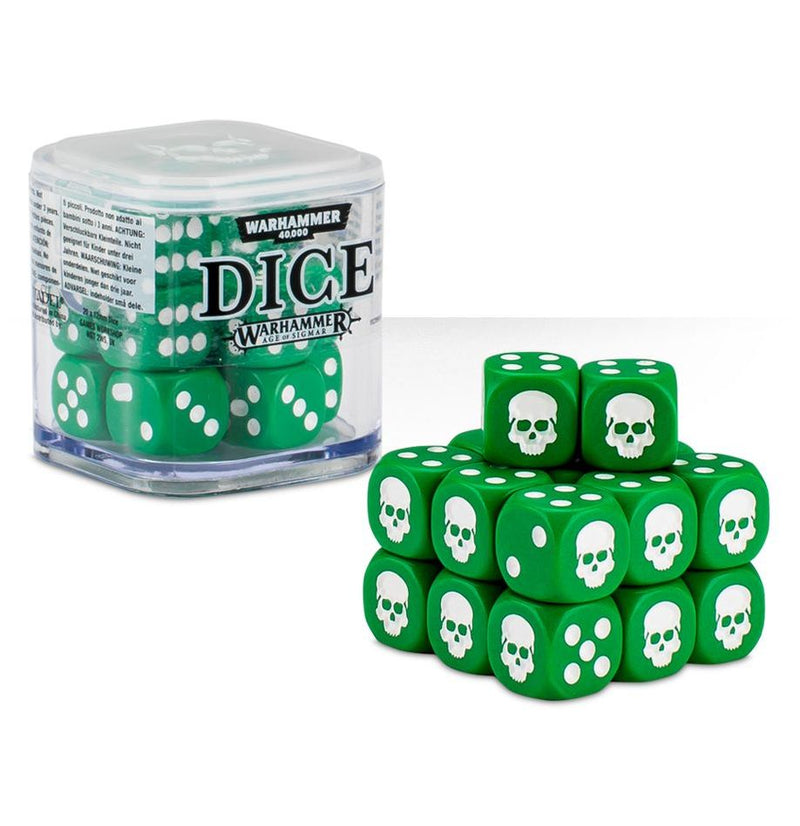 Age of Sigmar Dice Cube - Green