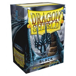 Dragon Shield Sleeves: Standard Classic - Black 100CT